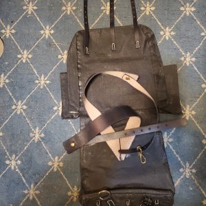 late-model confederate knapsack (double bag)